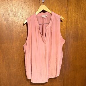 Philosophy Pink Sleeveless Top